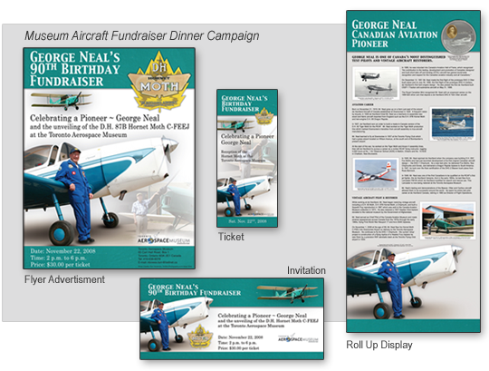 Aircraft Fund Raiser Print Materials